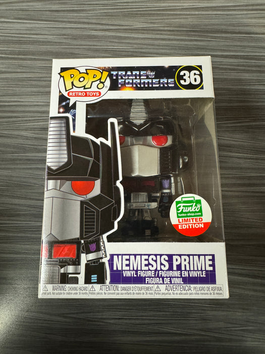 Funko POP! Retro Toys: Transformers - Nemesis Prime (Funko)(Damaged Box) #36