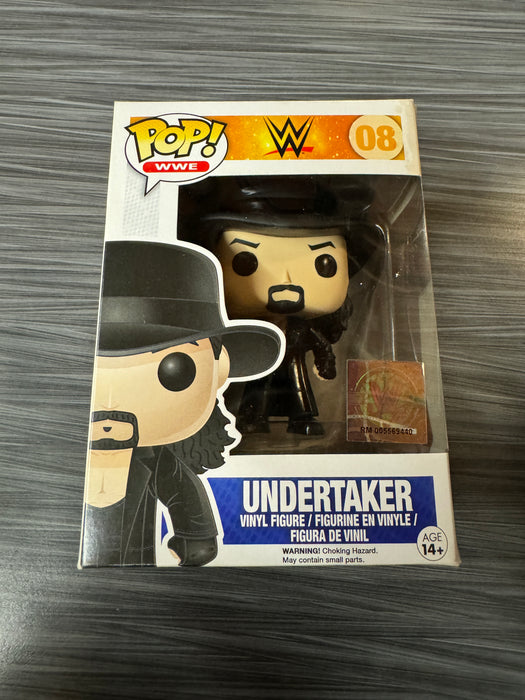 Funko POP! WWE: Undertaker (Large Sticker)(Damaged Box) #08