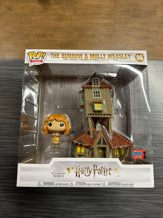 Funko POP! Harry Potter: The Burrow & Molly Weasley (2020 Fall Convention)(Damaged Box) #16