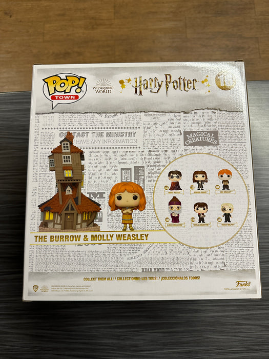 Funko POP! Harry Potter: The Burrow & Molly Weasley (2020 Fall Convention)(Damaged Box) #16