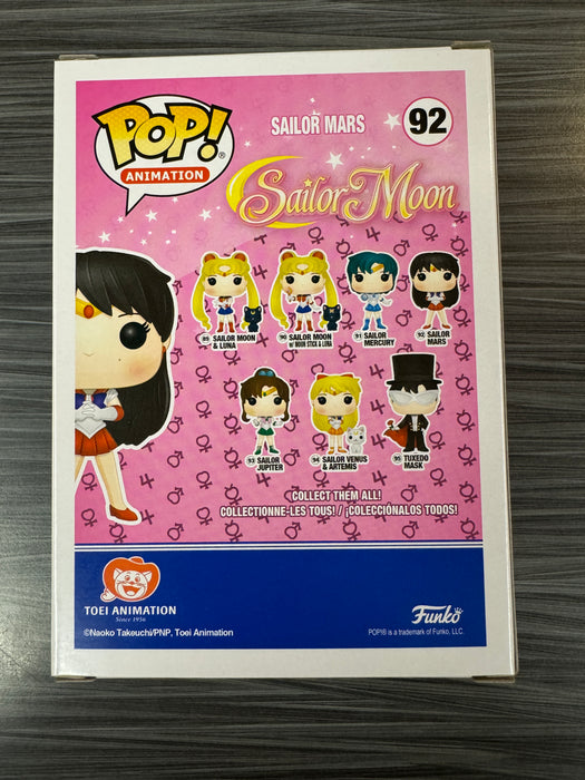 Funko POP! Animation: Sailor Moon - Sailor Mars (Damaged Box)[A] #92