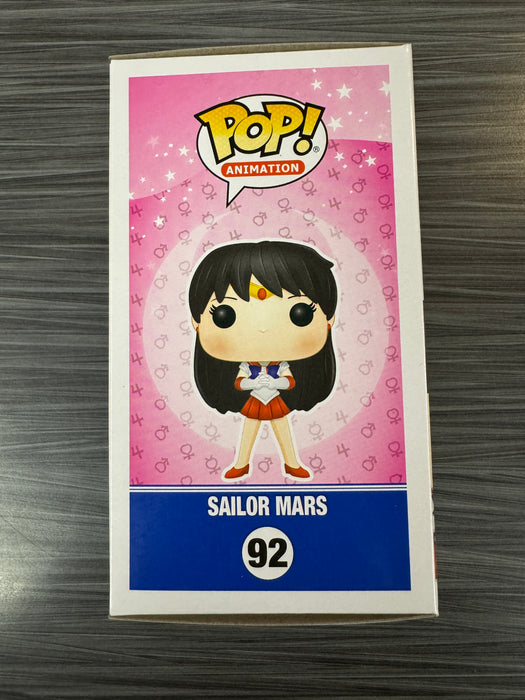 Funko POP! Animation: Sailor Moon - Sailor Mars (Damaged Box)[A] #92