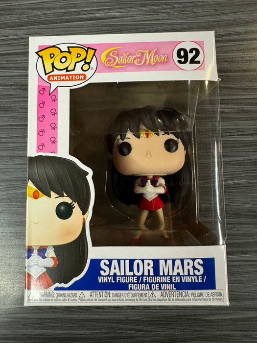 Funko POP! Animation: Sailor Moon - Sailor Mars (Damaged Box)[B] #92