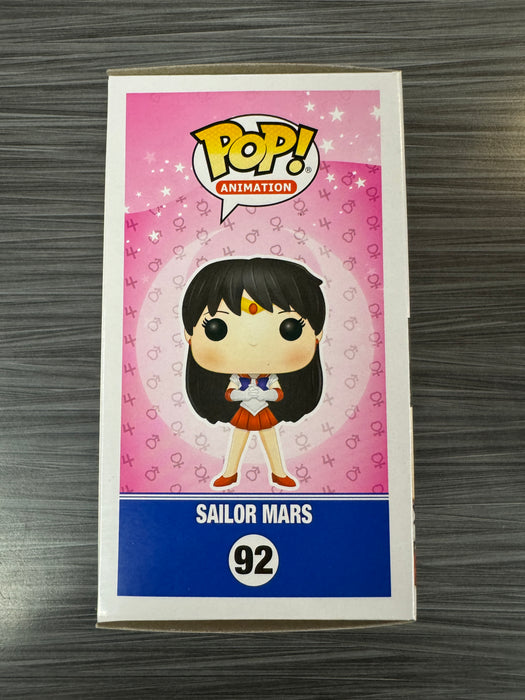 Funko POP! Animation: Sailor Moon - Sailor Mars (Damaged Box)[B] #92