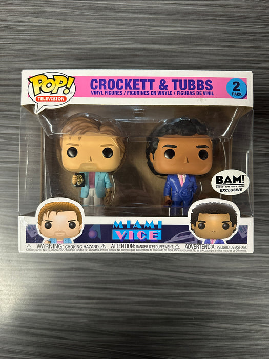 Funko POP! Television: Miami Vice - Crockett & Tubbs (BAM!)(Damaged Box) [2-Pack]