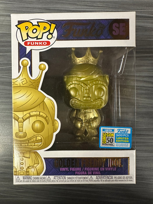 Funko POP! Funko: Golden Freddy Idol (2019 SDCC)(1600 PCS)(Damaged Box) #SE