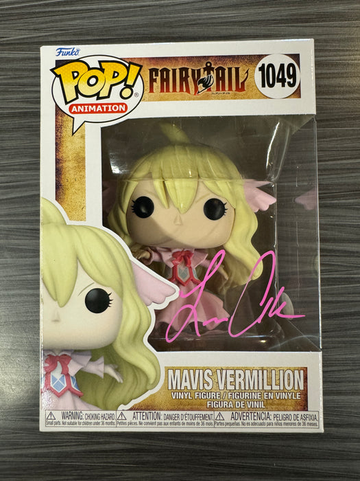 Funko POP! Animation: Fairytail - Mavis Vermillion (Signed/Leah Clark/PSA) #1049