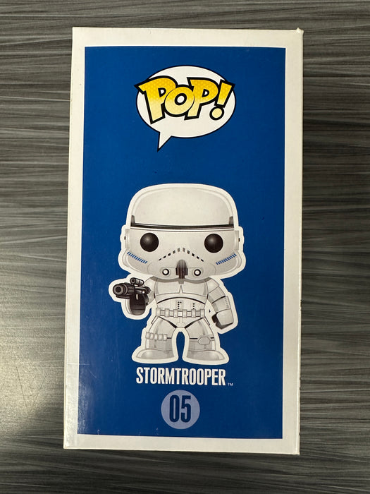 Funko POP! Star Wars: Stormtrooper [Large Font/First Release] (Damaged Box) #05