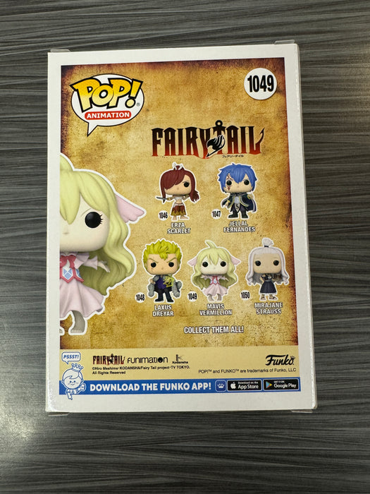 Funko POP! Animation: Fairytail - Mavis Vermillion (Signed/Leah Clark/PSA) #1049