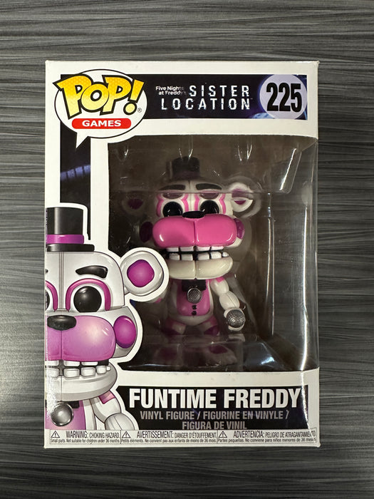 Funko POP! Games: Five Nights At Freddy's Sister Location - Funtime Freddy (Damaged Box) #225