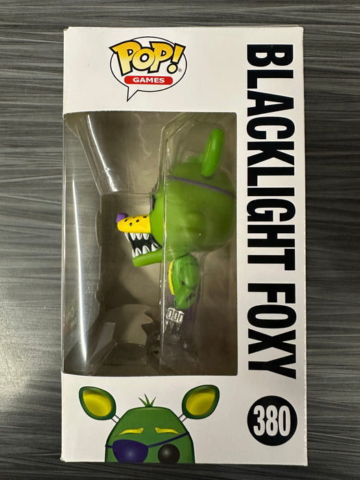 Funko POP! Games: Five Nights At Freddy's - Blacklight Foxy (GameStop)(Damaged Box) #380