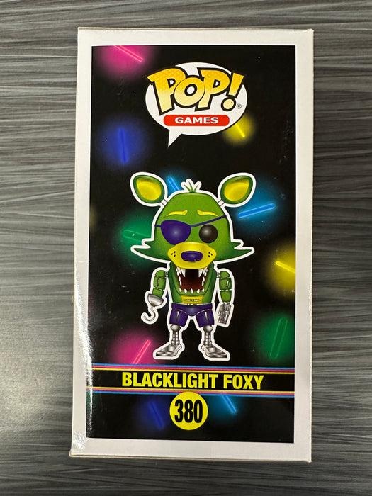 Funko POP! Games: Five Nights At Freddy's - Blacklight Foxy (GameStop)(Damaged Box) #380