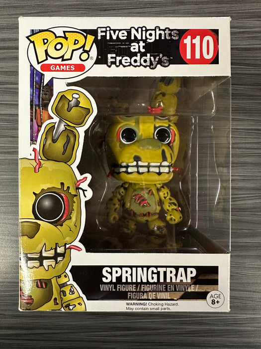 Funko POP! Games: Five Nights At Freddy's - Springtrap (Damaged Box) #110