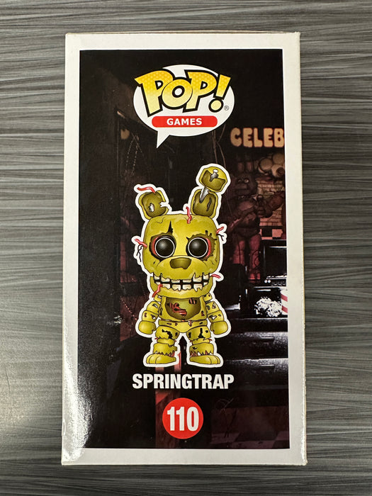 Funko POP! Games: Five Nights At Freddy's - Springtrap (Damaged Box) #110