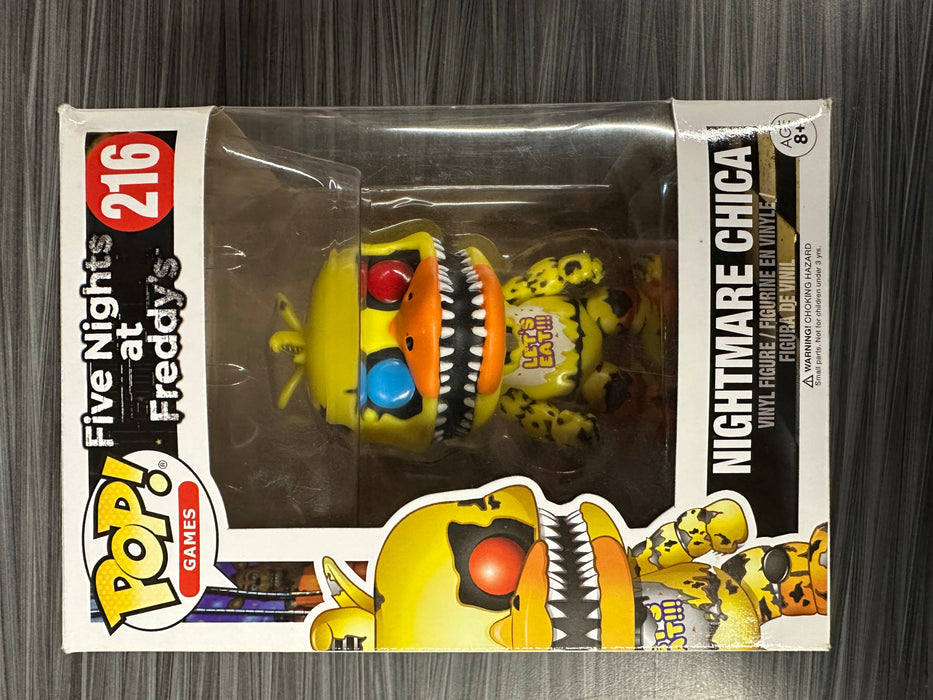 Funko POP! Games: Five Night's at Freddy's - Nightmare Chica (Damaged Box) #216