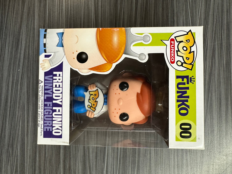 Funko POP! Funko: Freddy Funko [Blue Tie](Damaged Box) #00