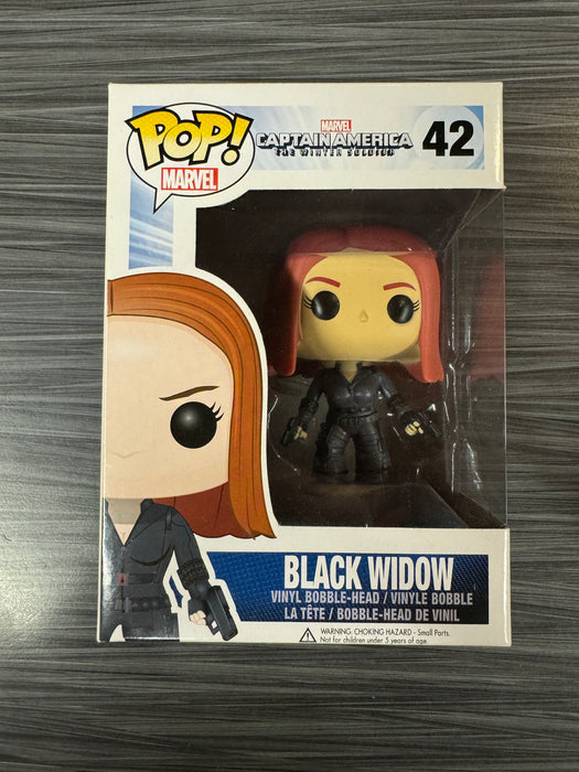 Funko POP! Marvel: Captain America The Winter Soldier - Black Widow (Damaged Box)[B] #42