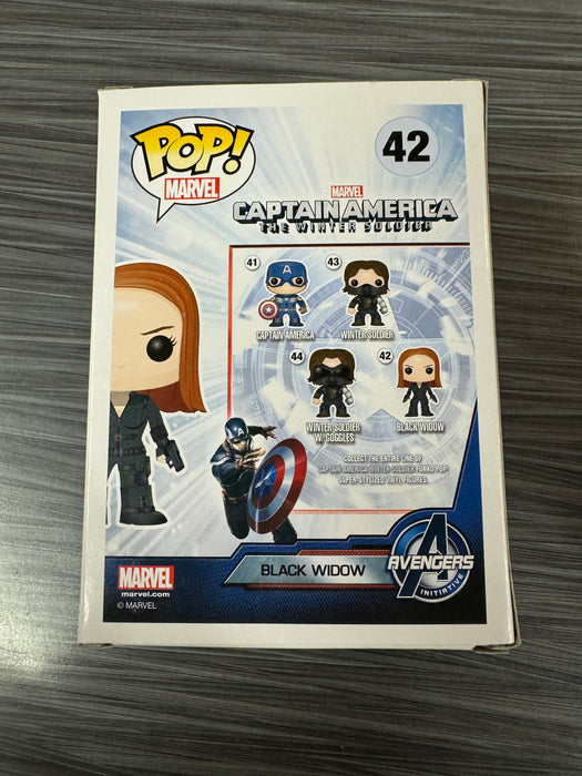 Funko POP! Marvel: Captain America The Winter Soldier - Black Widow (Damaged Box)[B] #42