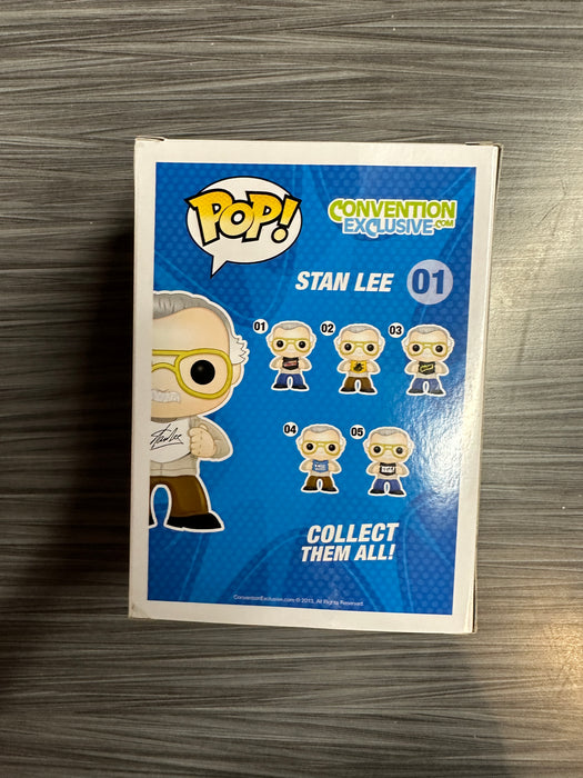 Funko POP! Convention Exclusive: Stan Lee[Excelsior](Show Exclusive)(Damaged Box) #01