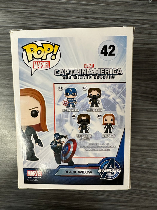 Funko POP! Marvel: Captain America The Winter Soldier - Black Widow (Damaged Box)[A] #42