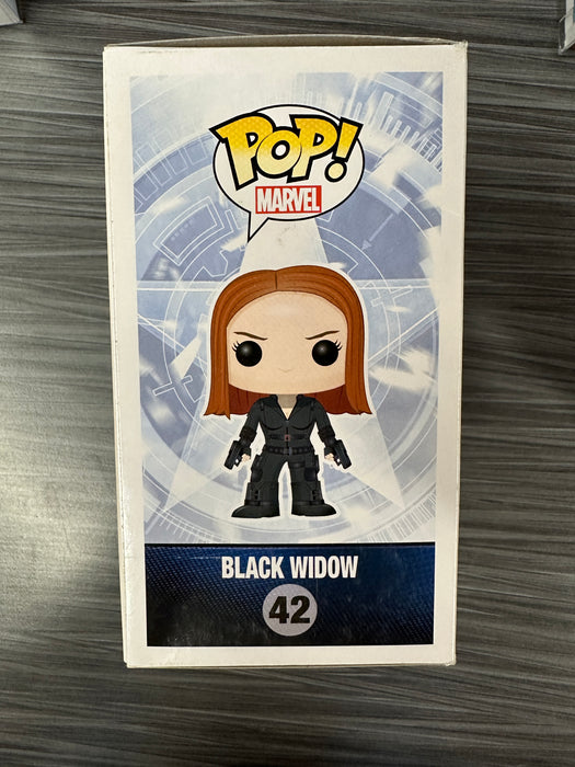 Funko POP! Marvel: Captain America The Winter Soldier - Black Widow (Damaged Box)[A] #42