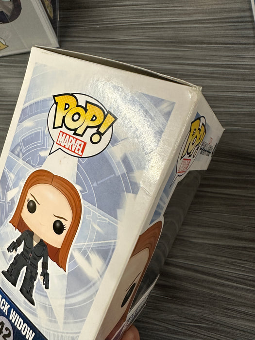 Funko POP! Marvel: Captain America The Winter Soldier - Black Widow (Damaged Box)[A] #42