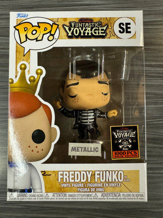 Funko POP! Funtastic Voyage: Freddy Funko as Elvis [Metallic] (1000 PCS)(Show Edition) #SE