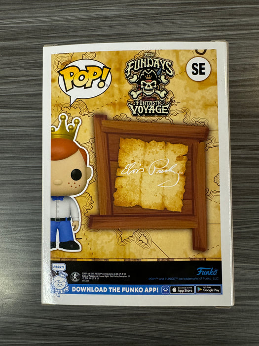 Funko POP! Funtastic Voyage: Freddy Funko as Elvis [Metallic] (1000 PCS)(Show Edition)(Damaged Box)[B] #SE