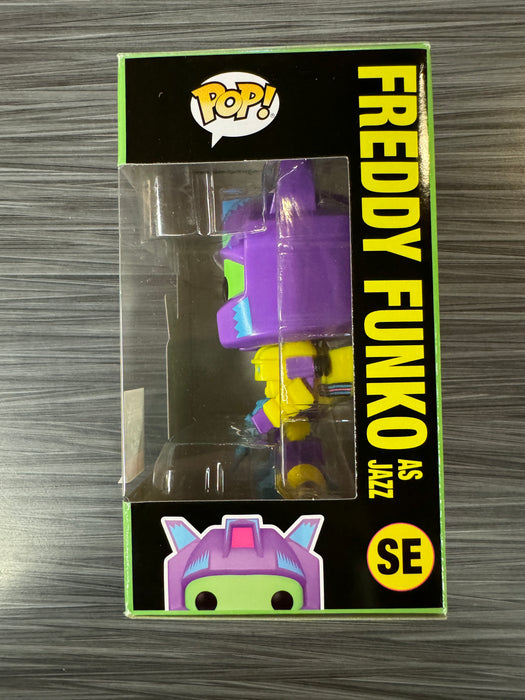 Funko POP! Funtastic Voyage: Freddy Funko as Jazz [Blacklight] (1000 PCS)(Show Edition)(Damaged Box) #SE