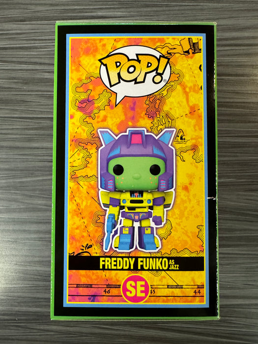 Funko POP! Funtastic Voyage: Freddy Funko as Jazz [Blacklight] (1000 PCS)(Show Edition)(Damaged Box) #SE