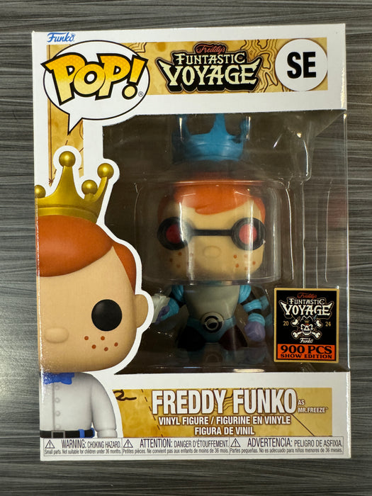 Funko POP! Funtastic Voyage: Freddy Funko as Mr Freeze (900 PCS)(Show Edition) #SE