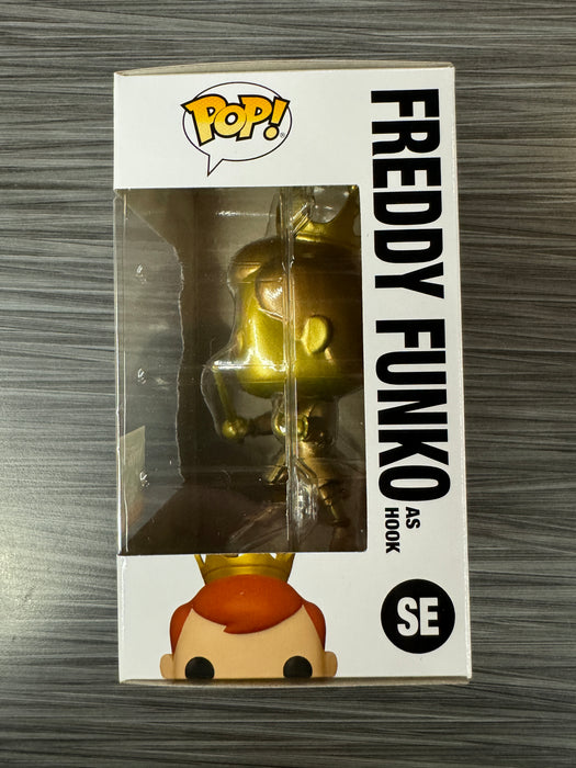 Funko POP! Funtastic Voyage: Freddy Funko as Hook [Gold] (500 PCS)(Show Edition)(Damaged Box) #SE