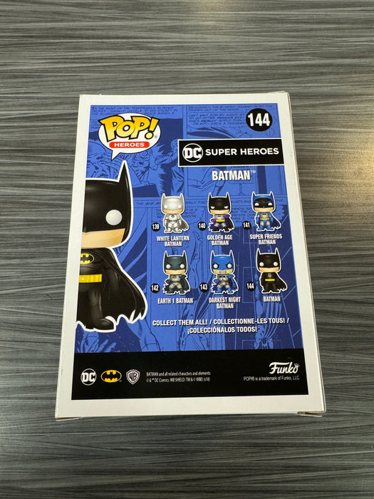 Funko POP! Heroes: DC Super Heroes - Batman (Damaged Box) #144