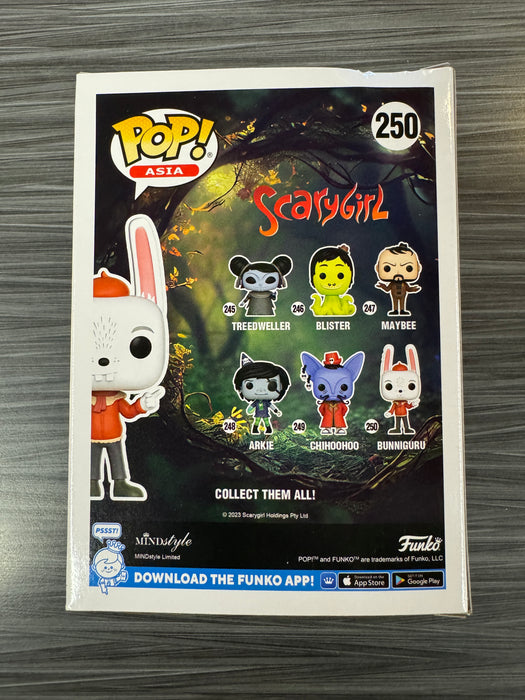 Funko POP! Asia: Scarygirl - Bunniguru (2024 Summer Convention)(Damaged Box) #250