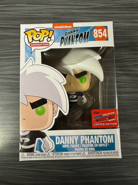 Funko POP! Animation: Nickelodeon Danny Phantom - Danny Phantom (2020 NYCC)(Damaged Box) #854