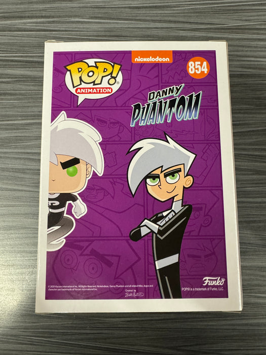 Funko POP! Animation: Nickelodeon Danny Phantom - Danny Phantom (2020 NYCC)(Damaged Box) #854