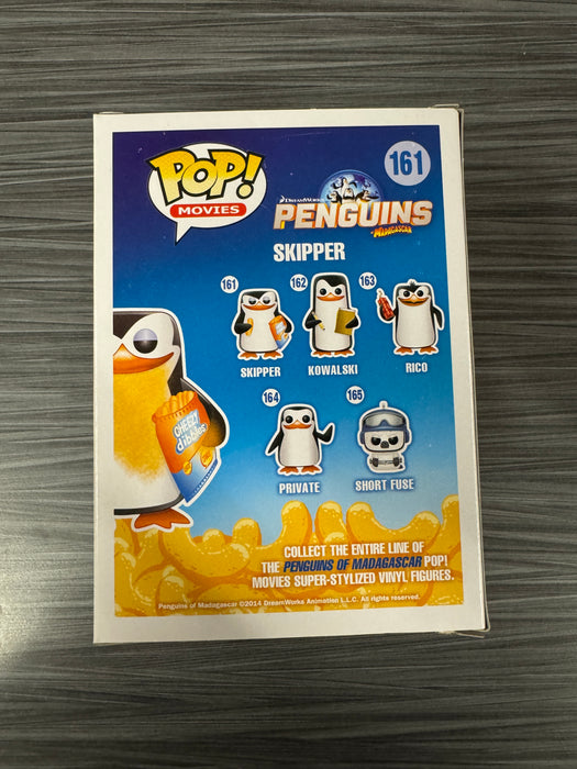 Funko POP! Movies: Penguins -  Skipper (2015 SDCC)(Damaged Box) #161