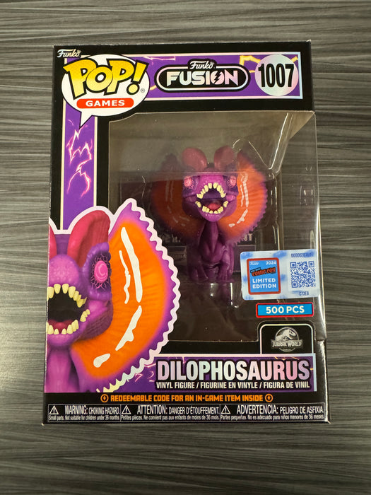 Funko POP! Games: Funko Fusion - Dilophosaurus (NYCC 500pcs)(Damaged Box) #1007