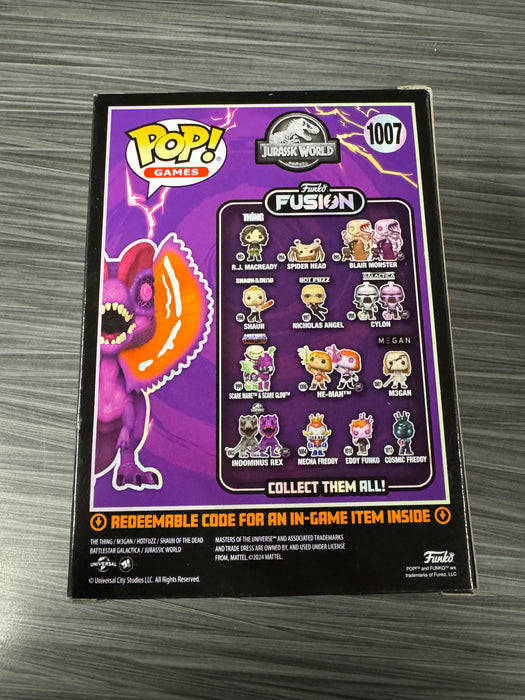 Funko POP! Games: Funko Fusion - Dilophosaurus (NYCC 500pcs)(Damaged Box) #1007