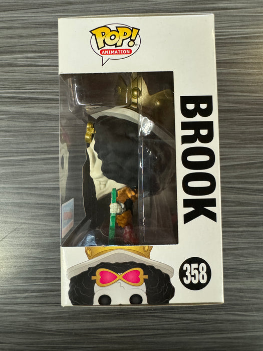 Funko POP! Animation: One Piece - Brook (2018 NYCC)(Damaged Box) #358