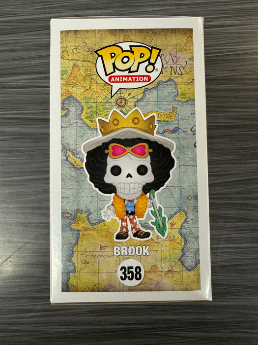 Funko POP! Animation: One Piece - Brook (2018 NYCC)(Damaged Box) #358