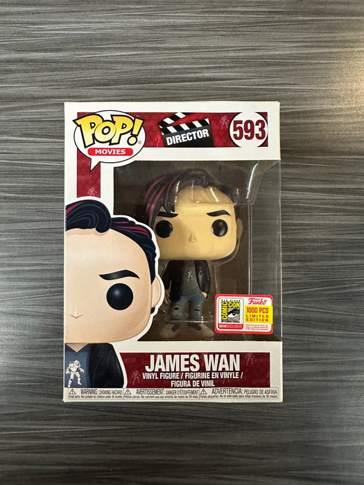 Funko POP! Movies: Director - James Wan (2018 SDCC / 1000 PCS)(Damaged Box) #593