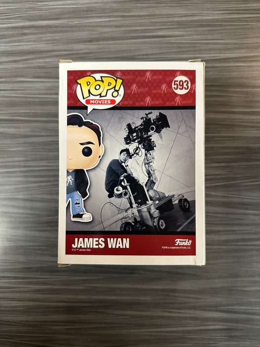 Funko POP! Movies: Director - James Wan (2018 SDCC / 1000 PCS)(Damaged Box) #593