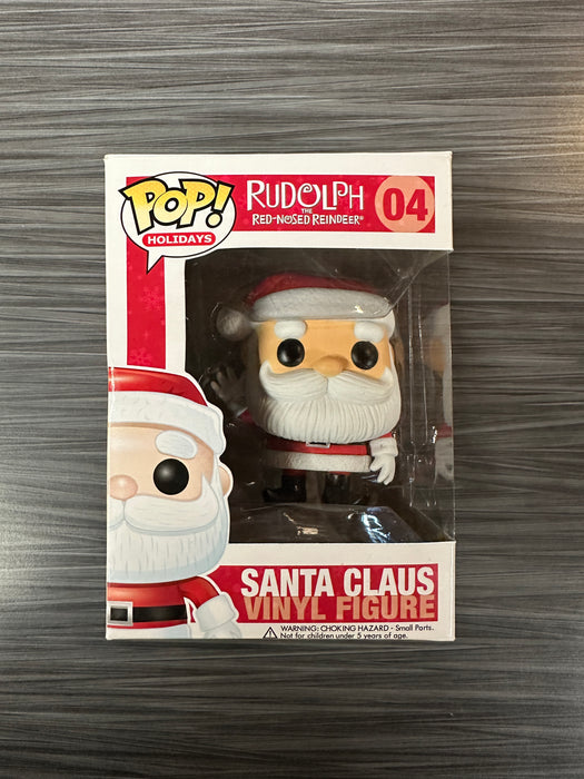 Funko POP! Holidays: Rudolph The Red-Nosed Reindeer - Santa Claus (Damaged Box) #04