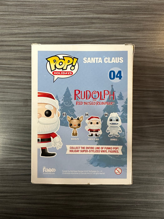 Funko POP! Holidays: Rudolph The Red-Nosed Reindeer - Santa Claus (Damaged Box) #04