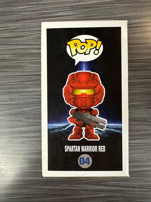 Funko POP! Halo 4: Spartan Warrior Red (Damaged Box)[B] #04