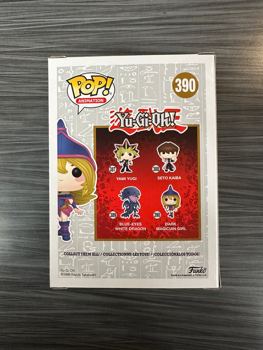 Funko POP! Animation: Yu-Gi-Oh! - Dark Magician Girl (7BAP/2022 WonderCon)(Signed/Erica Schroeder/JSA) #390