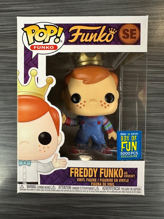 Funko POP! Freddy Funko As Chucky (2019 Box Of Fun)(Damaged Box)[C] #SE