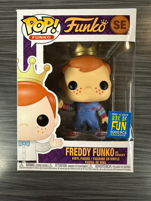 Funko POP! Freddy Funko As Chucky (2019 Box Of Fun)(Damaged Box)[D] #SE