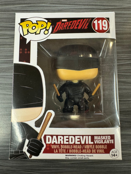 Funko POP! Marvel Daredevil: Daredevil Masked Vigilante (Damaged Box)[B] #119